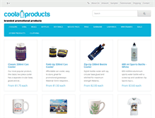 Tablet Screenshot of coola-products.com